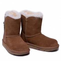 Enfant Chaussures Ugg - K Balley Zip Short 1123613K Che Marron -Promos Ugg Magasin 0000208890700 05 ks