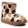 Enfant Chaussures Ugg - Kid's Classic Mini Cow Print 1123619K Che Marron, Multicolore -Promos Ugg Magasin 0000208890748 01 fp