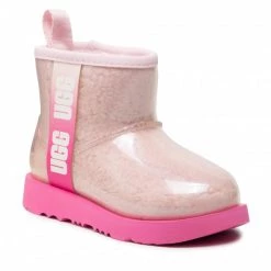 Enfant Chaussures Ugg - Kids' Classic Clear Mini II 1121007K Pcmb Rose