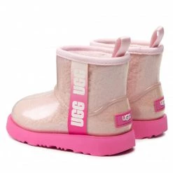 Enfant Chaussures Ugg - Kids' Classic Clear Mini II 1121007K Pcmb Rose -Promos Ugg Magasin 0000208891059 02 bs kopia