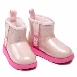 Enfant Chaussures Ugg - Kids' Classic Clear Mini II 1121007K Pcmb Rose -Promos Ugg Magasin 0000208891059 03 bs kopia