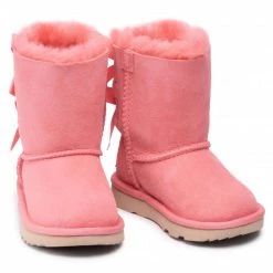 Enfant Chaussures UGG - T Bailey Bow II 1017394T Pbsm Rose -Promos Ugg Magasin 0000208891257 07 ks