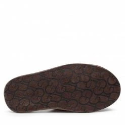 Homme Chaussons Ugg - M Scuff Logo Jacquard 1123734 Che Marron -Promos Ugg Magasin 0000208953528 05 fp