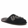 Homme Chaussons UGG - M Scuff Logo Sheepskin 1123773 Blk Noir -Promos Ugg Magasin 0000208953535 01 rz