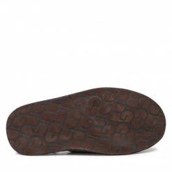 Homme Chaussons UGG - M Scuff Logo Sheepskin 1123773 Blk Noir -Promos Ugg Magasin 0000208953535 07 rz