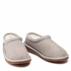 Homme Chaussons Ugg - M Tasman Natural 1123691 Wbwn Beige -Promos Ugg Magasin 0000208953559 08 wj