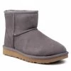 Femme Chaussures UGG - W Classic Mini II 1016222 Sha Gris -Promos Ugg Magasin 0000208954266 01 plj