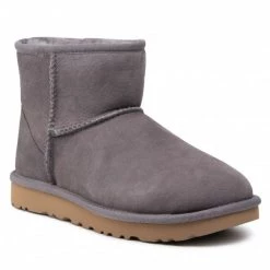 Femme Chaussures UGG - W Classic Mini II 1016222 Sha Gris