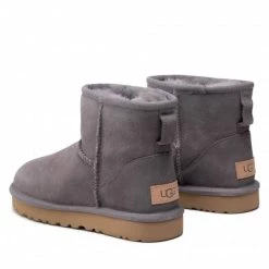 Femme Chaussures UGG - W Classic Mini II 1016222 Sha Gris -Promos Ugg Magasin 0000208954266 02 plj