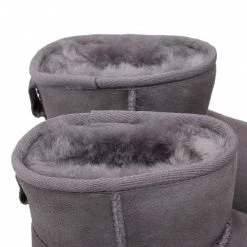 Femme Chaussures UGG - W Classic Mini II 1016222 Sha Gris -Promos Ugg Magasin 0000208954266 06 plj