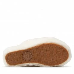 Femme Chaussons UGG - W Fluff Yeah Slide 1095119 Nat Beige -Promos Ugg Magasin 0000208954297 05 fp