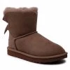 Femme Chaussures UGG - W Mini Bailey Bow II 1016501 Hck Marron