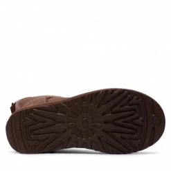 Femme Chaussures UGG - W Mini Bailey Bow II 1016501 Hck Marron -Promos Ugg Magasin 0000208954358 04 ks