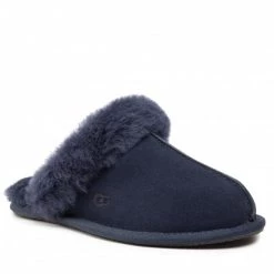Femme Chaussons UGG - W Scuffette II 1106872 Sngh Bleu Marine