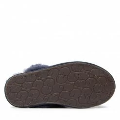 Femme Chaussons UGG - W Scuffette II 1106872 Sngh Bleu Marine -Promos Ugg Magasin 0000208954457 05 bs kopia