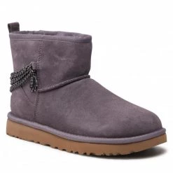 Femme Chaussures UGG - W Classic Mini Chains 1123668 Sha Violet