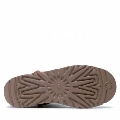 Femme Chaussures UGG - W Classic Short Logo Zip 1122672 Che Marron -Promos Ugg Magasin 0000208955232 05 ks