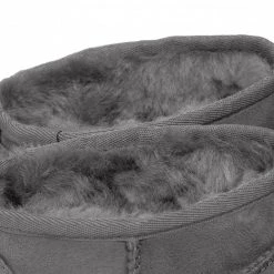 Femme Chaussures UGG - W Classic Ultra Mini 1116109 Grey Gris -Promos Ugg Magasin 0000208955355 07 mk