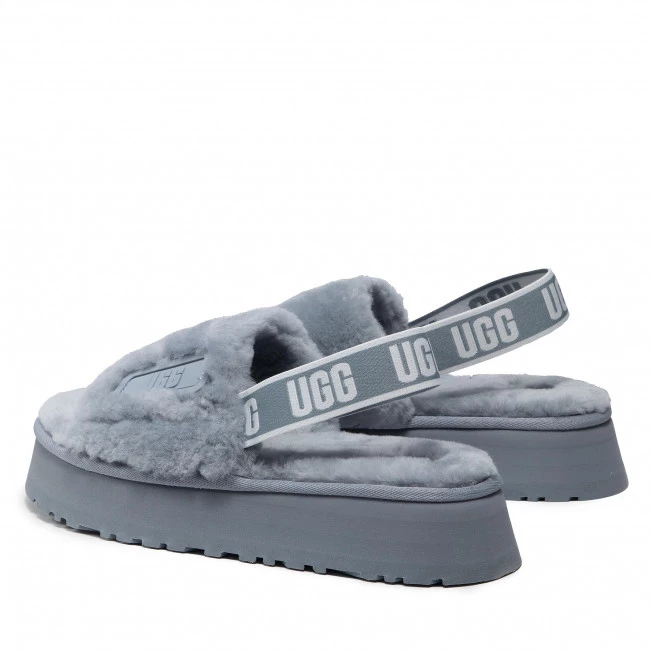 Femme Chaussons UGG - W Disco Slide 1112258 Afg Gris 5 Femme Chaussons UGG - W Disco Slide 1112258 Afg Gris – Image 3