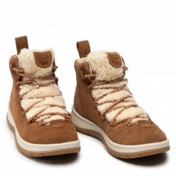 Femme Bottines UGG - W Lakesider Heritage Mid 1121020 Ctsd Marron -Promos Ugg Magasin 0000208955775 07 ts