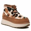 Femme Bottines UGG - W Marin Bootie Cow Print 1121811 CHE Marron -Promos Ugg Magasin 0000208955799 01 rz
