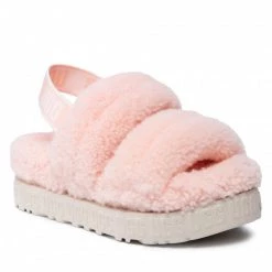 Femme Chaussons UGG - W Oh Fluffita 1120876 Pds Rose