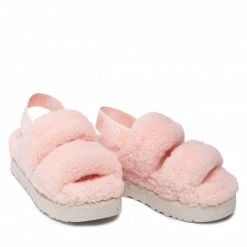 Femme Chaussons UGG - W Oh Fluffita 1120876 Pds Rose -Promos Ugg Magasin 0000208956130 06 fp