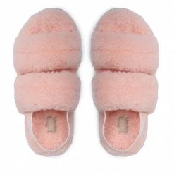 Femme Chaussons UGG - W Oh Fluffita 1120876 Pds Rose -Promos Ugg Magasin 0000208956130 07 fp