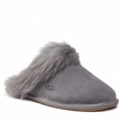 Femme Chaussons UGG - W Scuff Sis 1122750 Chrc Gris