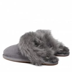 Femme Chaussons UGG - W Scuff Sis 1122750 Chrc Gris -Promos Ugg Magasin 0000208956277 02 wj