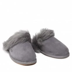 Femme Chaussons UGG - W Scuff Sis 1122750 Chrc Gris -Promos Ugg Magasin 0000208956277 03 wj