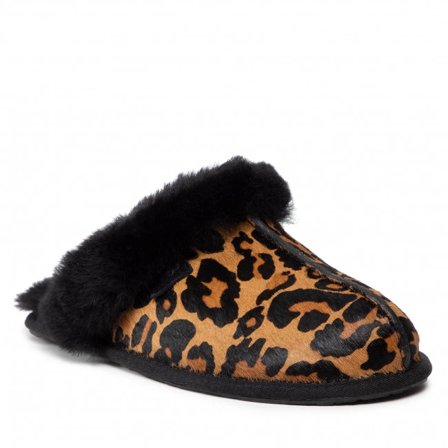 Femme Chaussons UGG - W Scuffette II Panther Print 1120910 Btc Marron 3 Femme Chaussons UGG - W Scuffette II Panther Print 1120910 Btc Marron