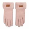 Accessoires Gants Femme Ugg - W Turn Cuff Glove 17369 Pcd Rose -Promos Ugg Magasin 0191459122525 0043