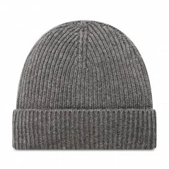 Accessoires Bonnet UGG - M Wide Cuff Rib Hat 18774 Mtl Gris -Promos Ugg Magasin 0191459156186 66