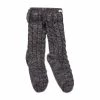 Accessoires Chaussettes Hautes Femme Ugg - W Laila Bow Fleece Lined Sock OS 1113637 Chrs Noir -Promos Ugg Magasin 0194715040892 0031