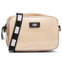 Promos Ugg Magasin 13 Sacs Sac à Main Ugg - W Janey II Clear Sheepskin 1116183 NAT Beige