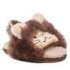 Enfant Chaussons UGG - T Fluff Teah Slide Lion Stuffie 1127712T Sclt Marron -Promos Ugg Magasin 01 0000300310694 rz