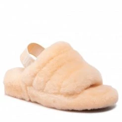 Femme Chaussons UGG - W Fluff Yeah Slide 1095119 Pfz Orange