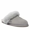 Femme Chaussons Ugg - W Scuffette II 1106872 Cbb Gris -Promos Ugg Magasin 01 0000300314036 plj