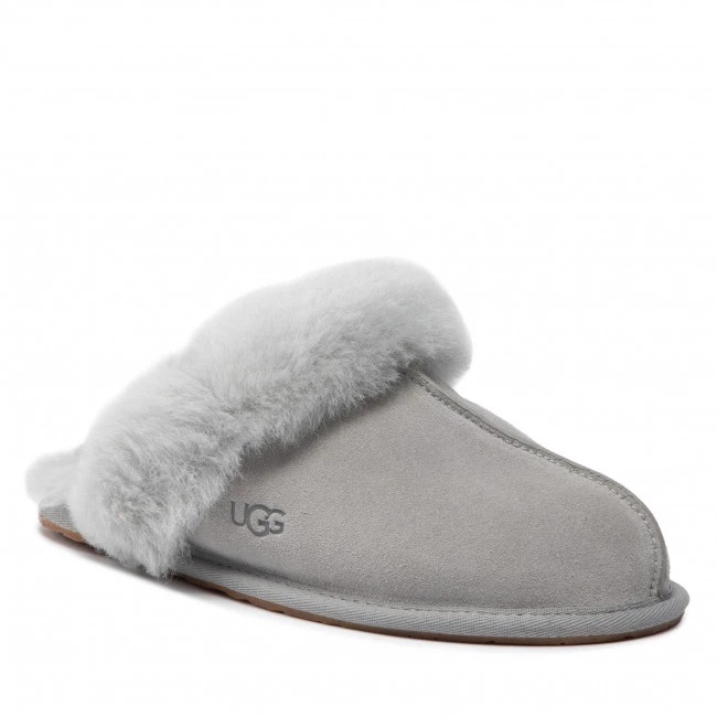 Femme Chaussons Ugg - W Scuffette II 1106872 Cbb Gris 3 Femme Chaussons Ugg - W Scuffette II 1106872 Cbb Gris