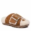 Femme Chaussons UGG - W Outslide Buckle 1125048 Ctsd Marron -Promos Ugg Magasin 01 0000300315712 rz
