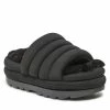Femme Mules / Sandales De Bain UGG - W Maxi Slide 126377 Blk Noir -Promos Ugg Magasin 01 0000300315736 rz