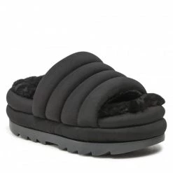 Femme Mules / Sandales De Bain UGG - W Maxi Slide 126377 Blk Noir