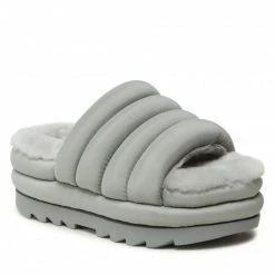 Femme Mules / Sandales De Bain UGG - W Maxi Slide 1126377 CBB Gris