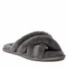 Femme Chaussons UGG - W Scuffita 1123572 Chrc Gris