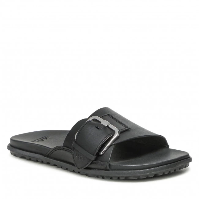 Femme Mules / Sandales De Bain UGG - W Solivan Buckle Slide 1128630 Blle Noir 3 Femme Mules / Sandales De Bain UGG - W Solivan Buckle Slide 1128630 Blle Noir