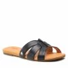 Femme Mules / Sandales De Bain UGG - W Teague 1119750 Blle Noir -Promos Ugg Magasin 01 0000300316290 rz