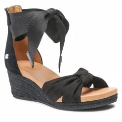 Femme Espadrilles UGG - W Yarrow 1124991 Blks Noir
