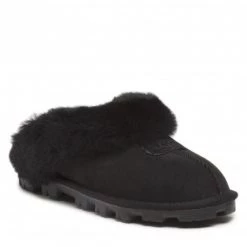 Femme Chaussons Ugg - Coquette Slipper 5125 Blk Noir