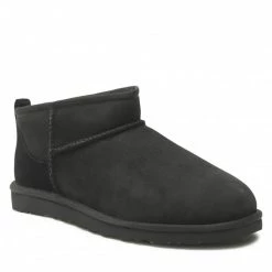 Femme Chaussures Ugg - M Classic Ultra Mini 1137391 Blk Noir